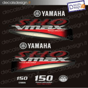 ADHESIVOS MOTOR MARINO YAMAHA 150 CV VMAX SHO