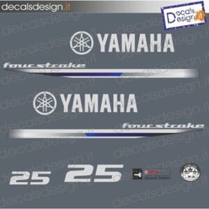 ADESIVI MOTORE MARINO YAMAHA 25 CV F25 2013